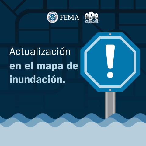 flood map change with waters