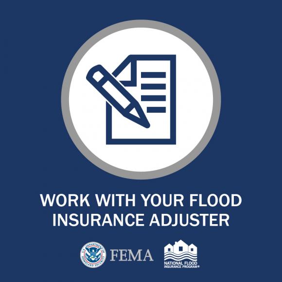 Work With Your Flood Insurance Adjuster