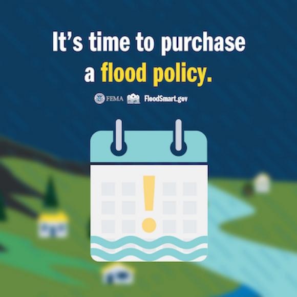its time to purchase a flood policy