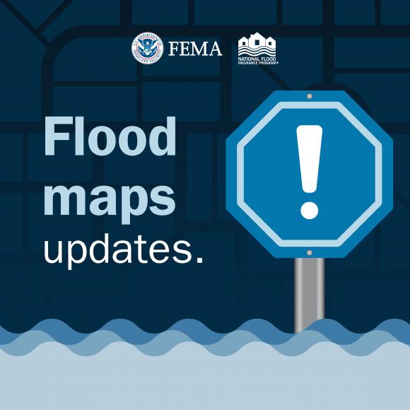 image of stop sign in flood waters