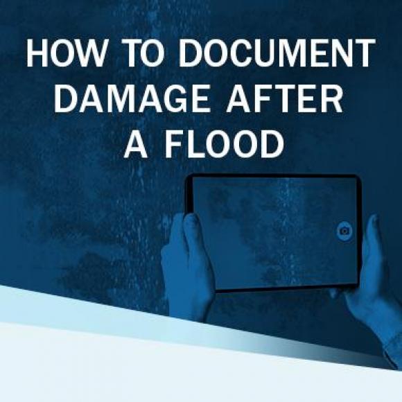How To Document Damage After A Flood