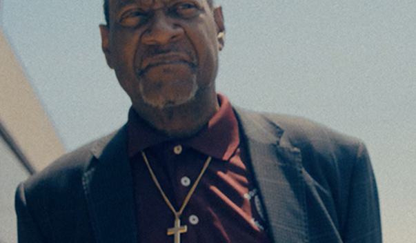 pastor looking at the camera